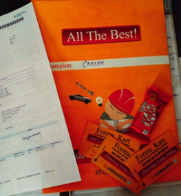 Admit card delivery sample 1